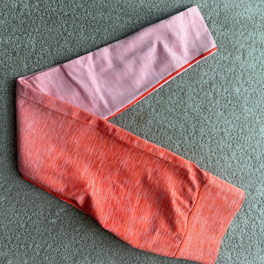 Pink and Orange Kids Leggings
